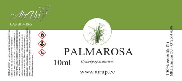 Palmarosa eeterlik õli