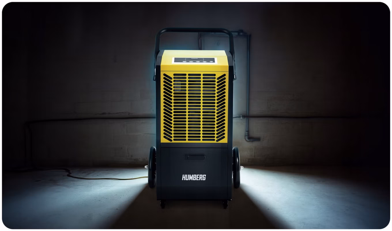 Niiskusekoguja Humberg HM-480 keldris eest